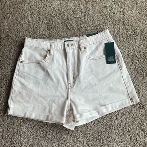 Wild Fable White Jean Shorts